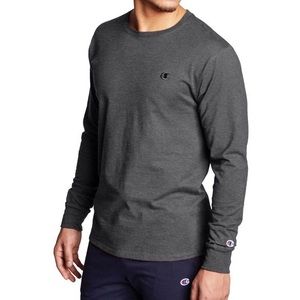 Classic Long-Sleeve Tee Embroidered C Logo